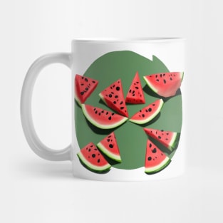 Watermelon Cool Tropical Fruit Mug